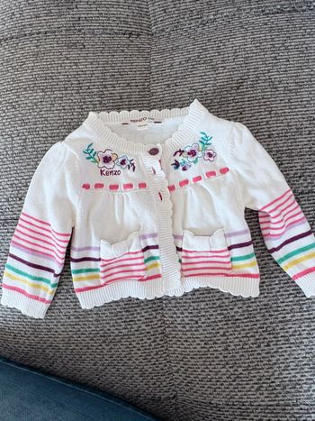 Gilet fille Kenzo kids