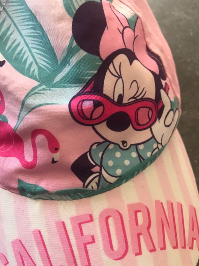 Casquette rose Minnie fille 52cm 5 ans - photo numéro 3