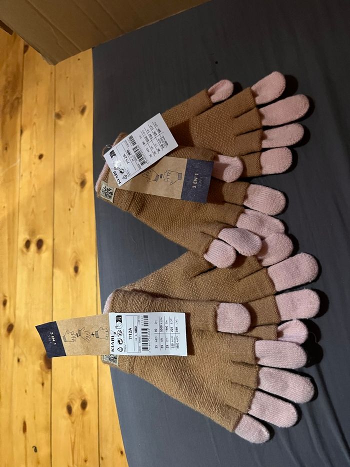 Gants fille 3en 1 - photo numéro 2