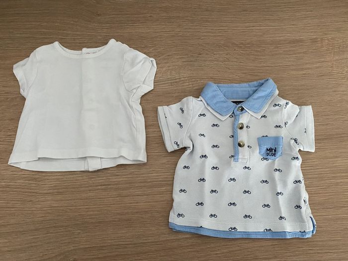 Lot 6 t-shirts 1 mois - photo numéro 6