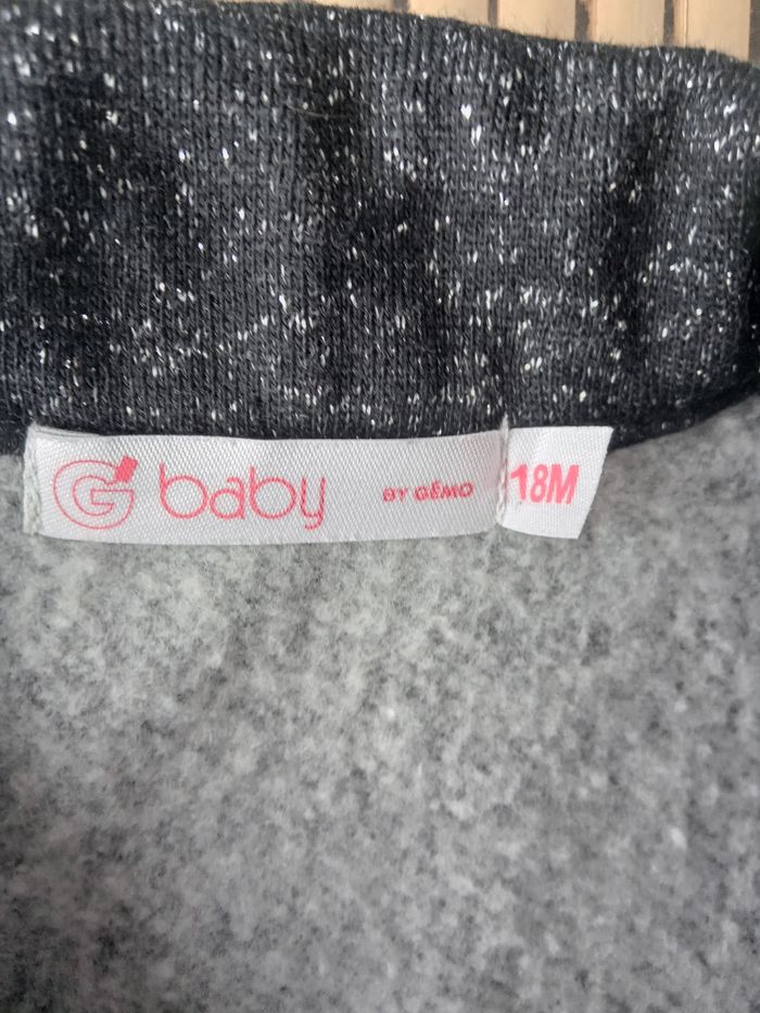 Jolie veste noire pailletée - photo numéro 2