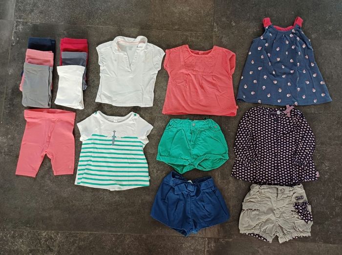 Lot vêtements filles 6 mois 59 pièces - photo numéro 3
