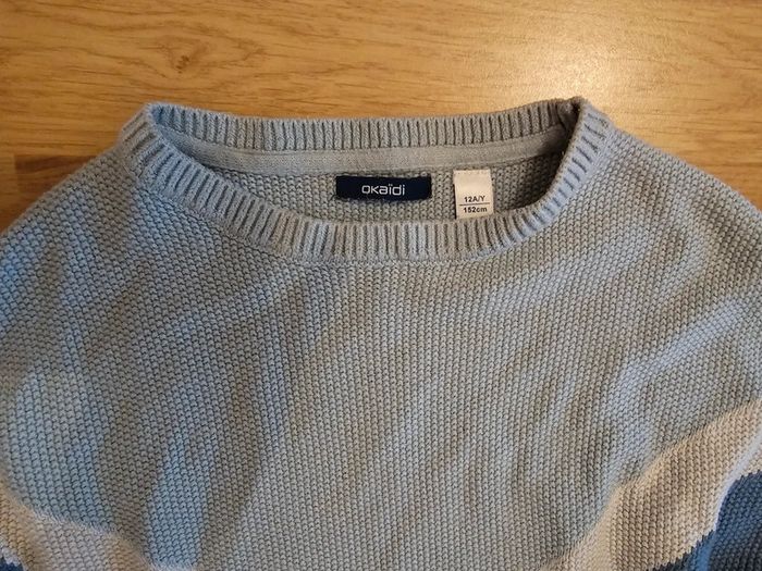 Pull bleu - photo numéro 2