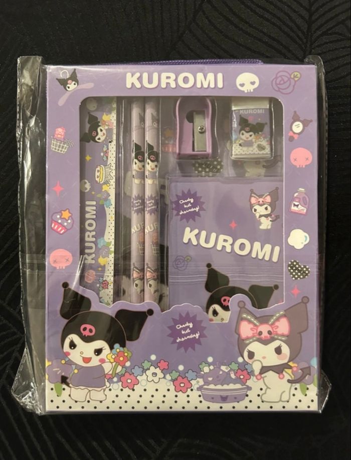Mini Coffret Papeterie Hello Kitty & Kuromi - photo numéro 4