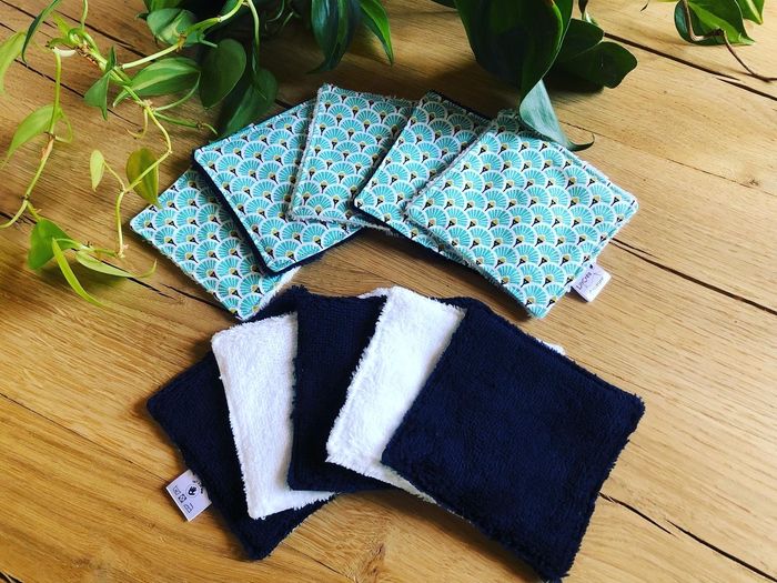 Lingettes démaquillantes lavables - photo numéro 2