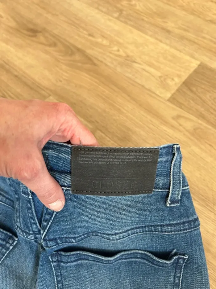 Closed jeans neuf relaxed jeans pedal pusher taille 27 × 32 - photo numéro 8