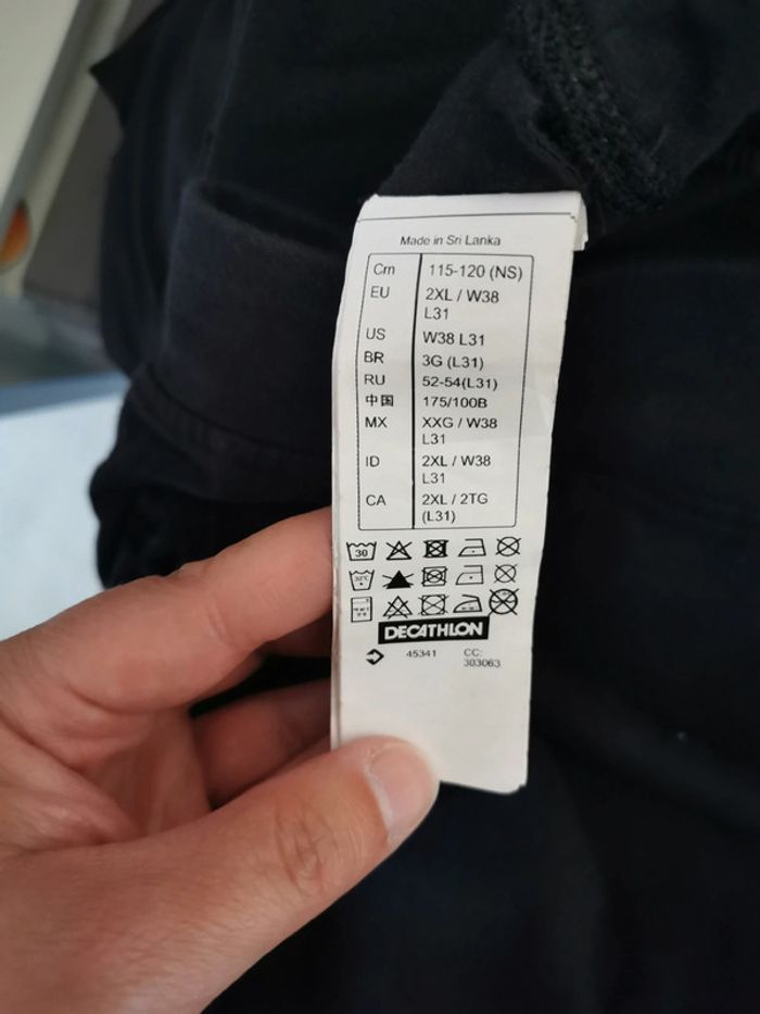 Jogging Decathlon Taille 2XL - photo numéro 3