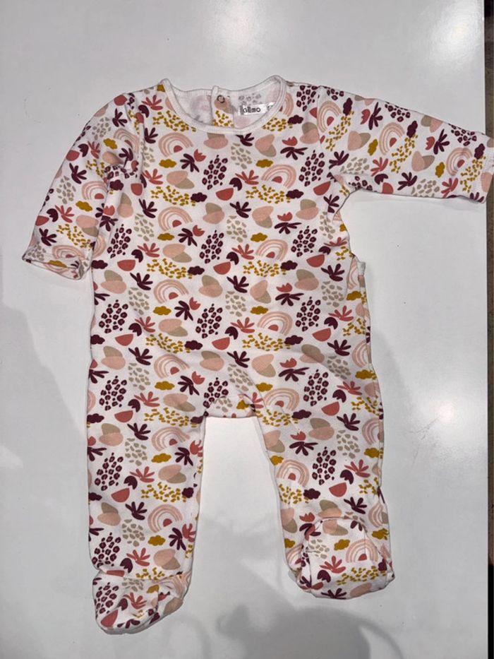 Pyjama épais bébé – Gémo – Taille 12 mois