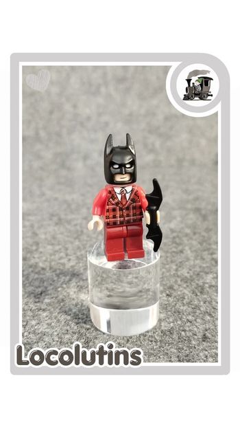 🚂 Figurine Batman en pyjama rouge