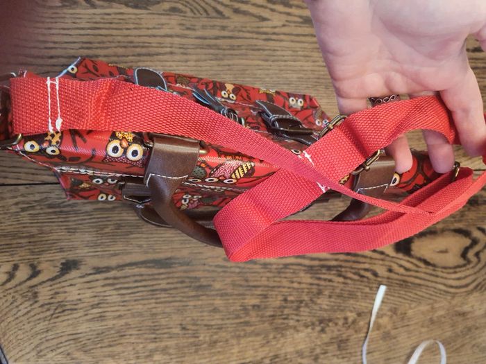 Jolie Sac à main rouge Mfhandbags neuf - photo numéro 4