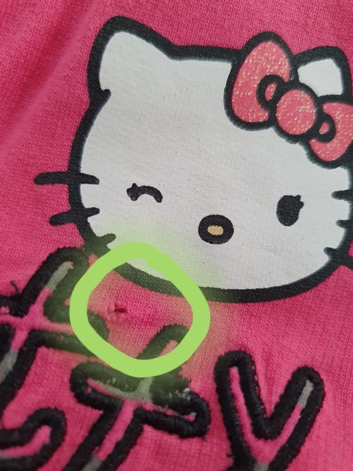 Gilet à capuche hello kitty 1 an 12 mois - photo numéro 3