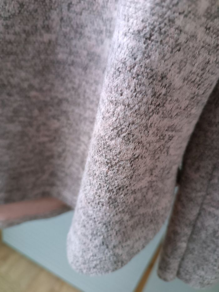 Pull rose/gris chiné taille 46 - photo numéro 2