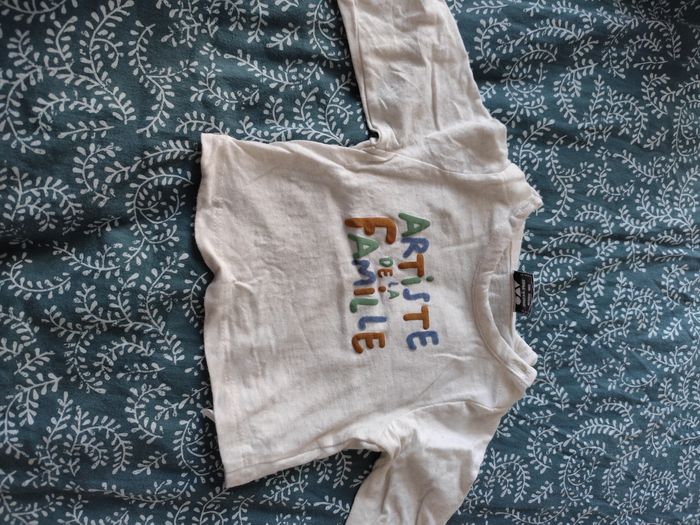 Tee shirt manche longue tape à l'oeil