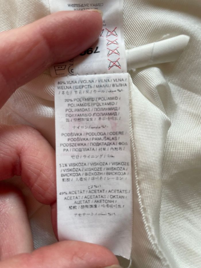 Manteau femme en laine Mango taille M - photo numéro 7