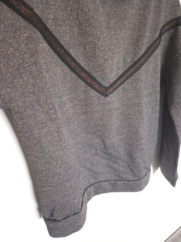 Sweat marron bonobo taille M - photo numéro 4