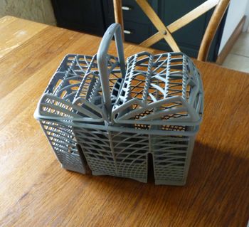 panier à couverts lave vaisselle SMEG accessoire electroménager neuf gris