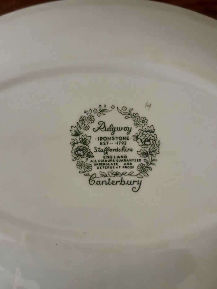 Ravier marque anglaise Ridgway Canterbury - photo numéro 6