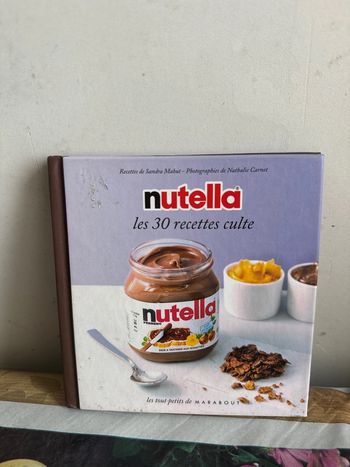 Livre de recettes nutella