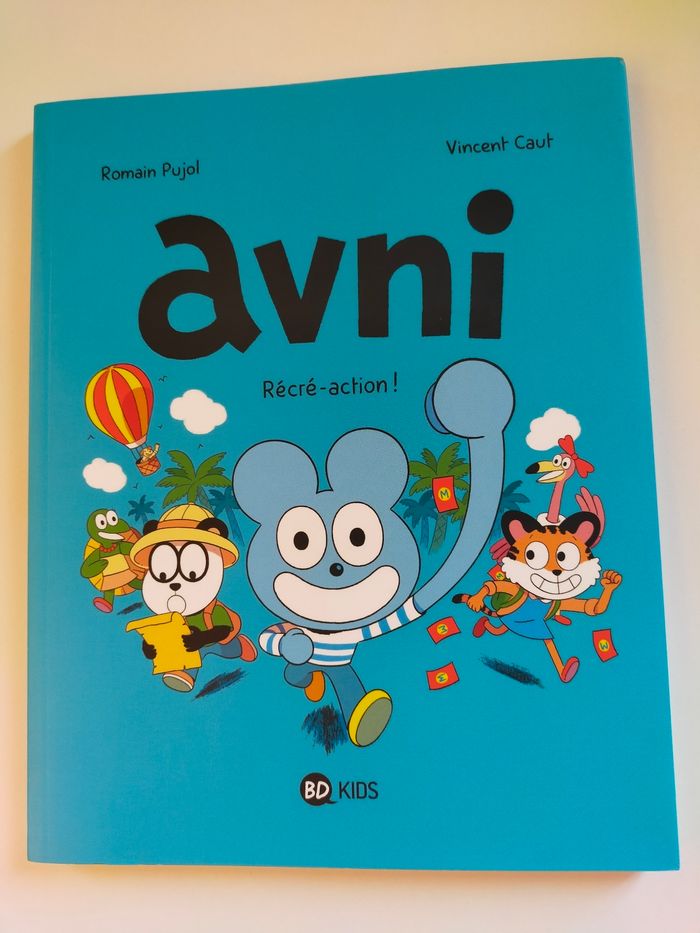 BD Kidfs "Avni" Récré action -Tome3