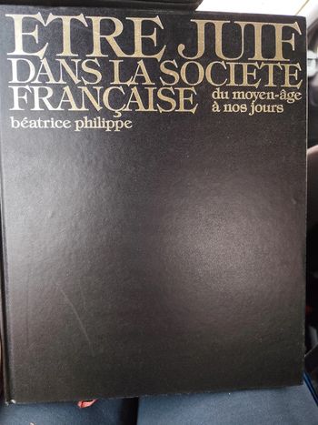 Être juif dans la société française