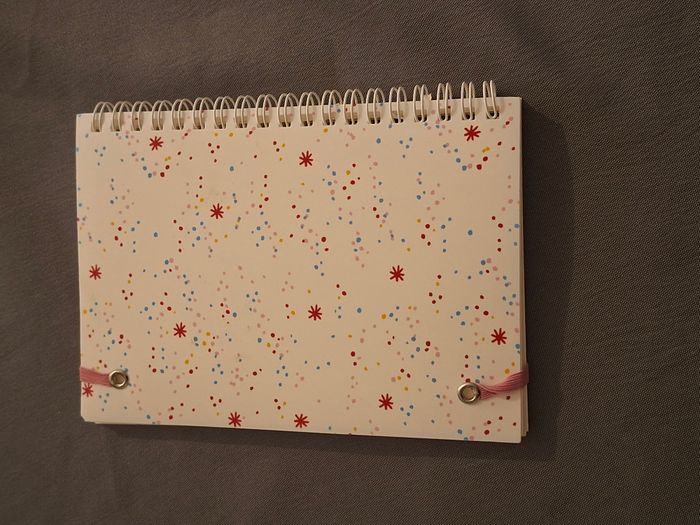 Carnet à spirale neuf – pages vierges – pratique et joli - photo numéro 2