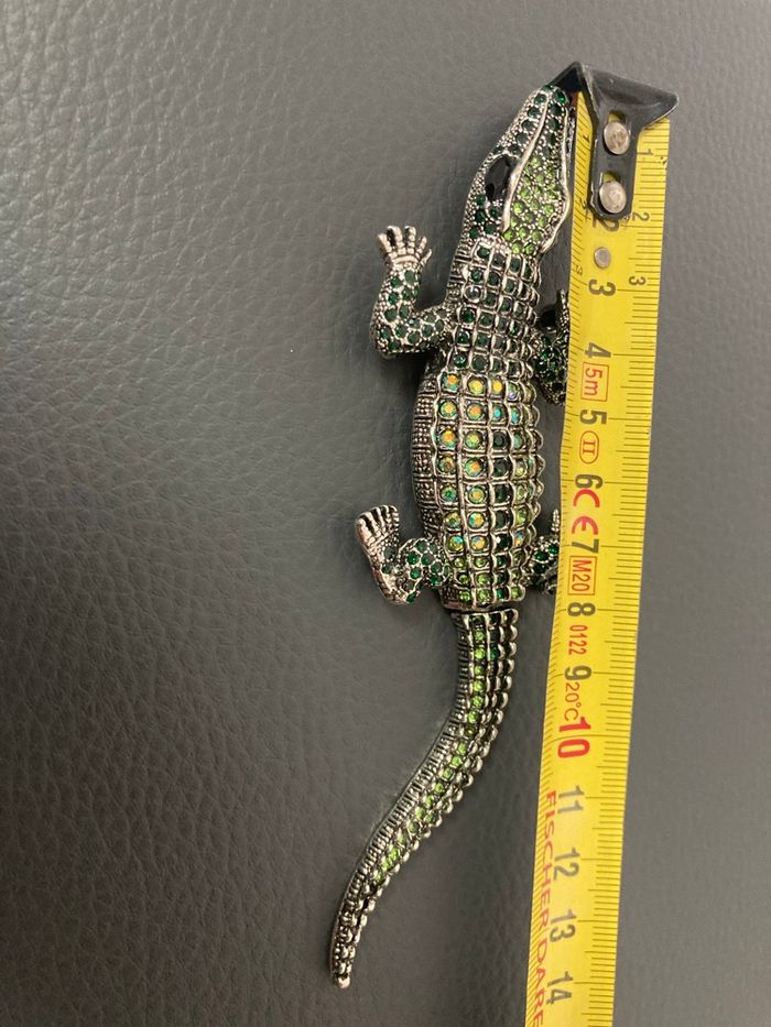 Broche crocodile - photo numéro 6