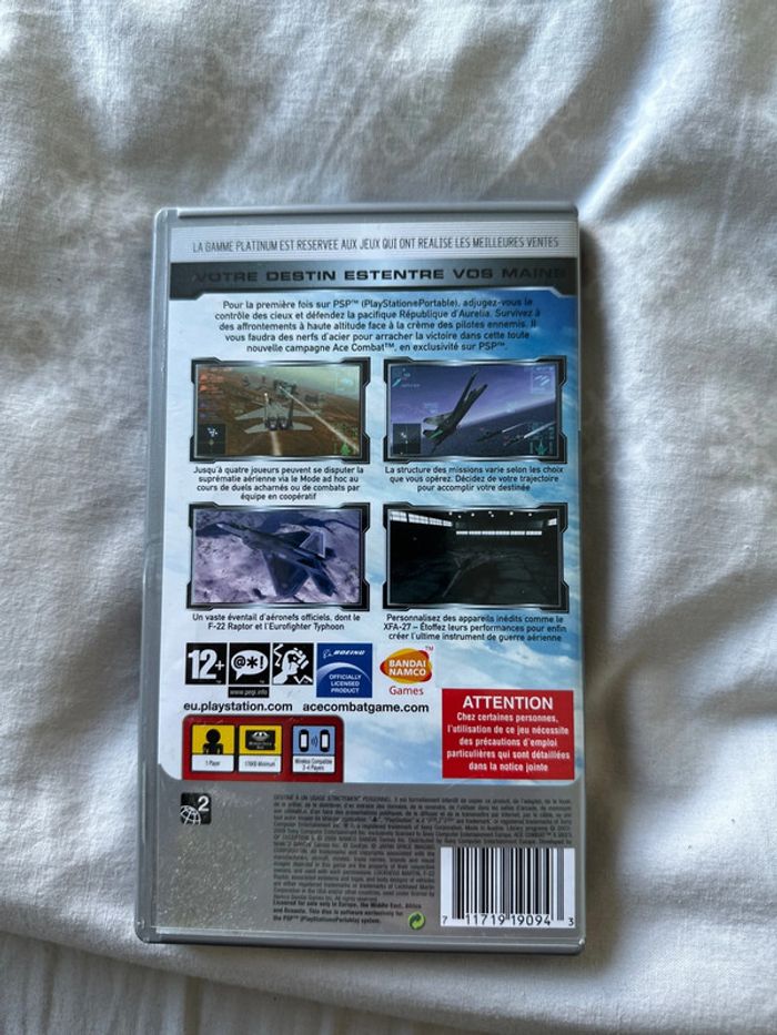 Jeu PSP Ace Combat X - photo numéro 2