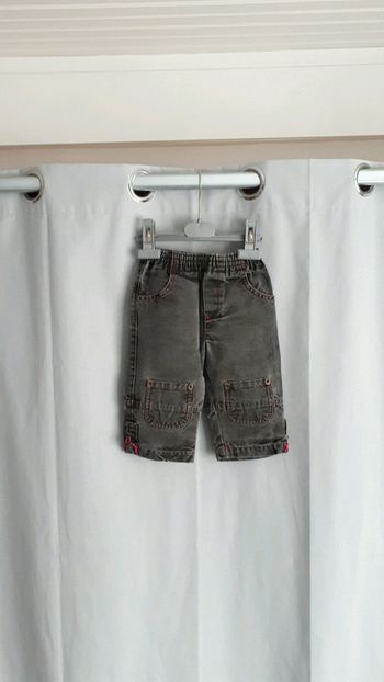 Jeans fille 12mois Catimini brun