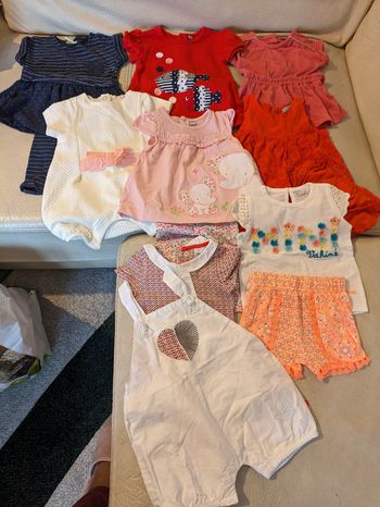 Lot 8 ensembles bébé 3 mois de