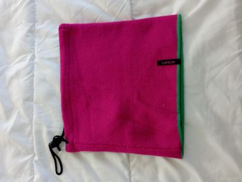 Cache cou de ski bonnet 3 en 1 adulte réversible Rose Fuchsia Vert Wed'ze Taille unique