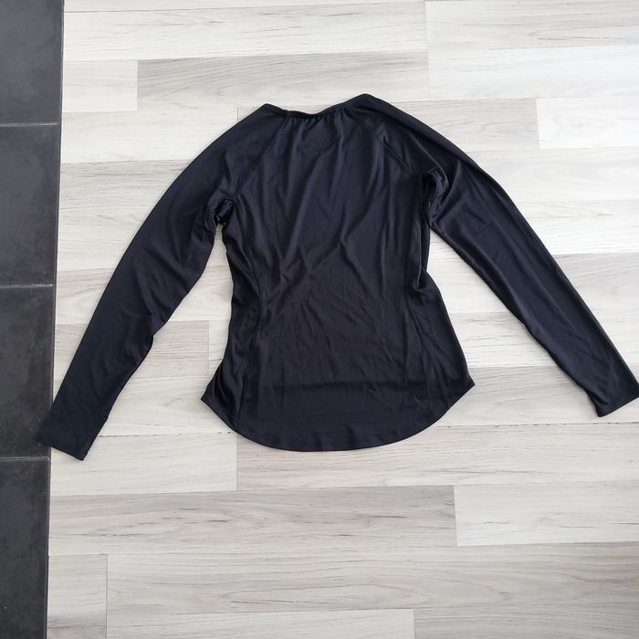 T-shirt femme de sport manches longues noir Tex taille 38 - photo numéro 5