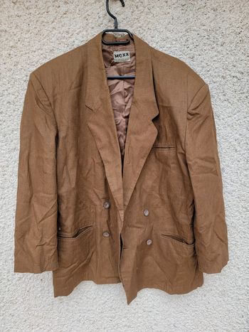 Blazer veste perfecto en lin habillé chic élégant old money