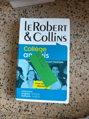 Livre le Robert & Collins collège anglais