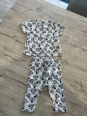 Ensemble legging + tee shirt Minnie Disney 6 mois