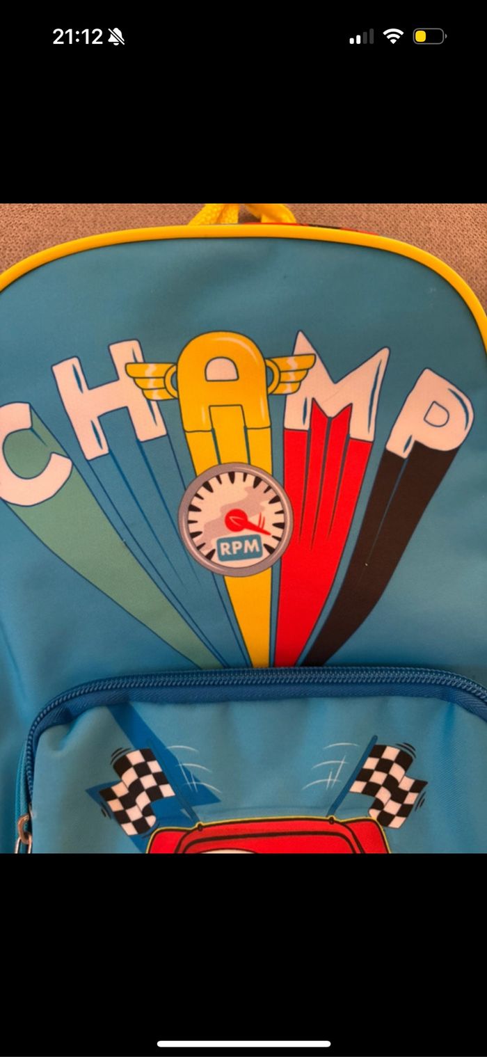 Sac à dos maternelle cars - photo numéro 5