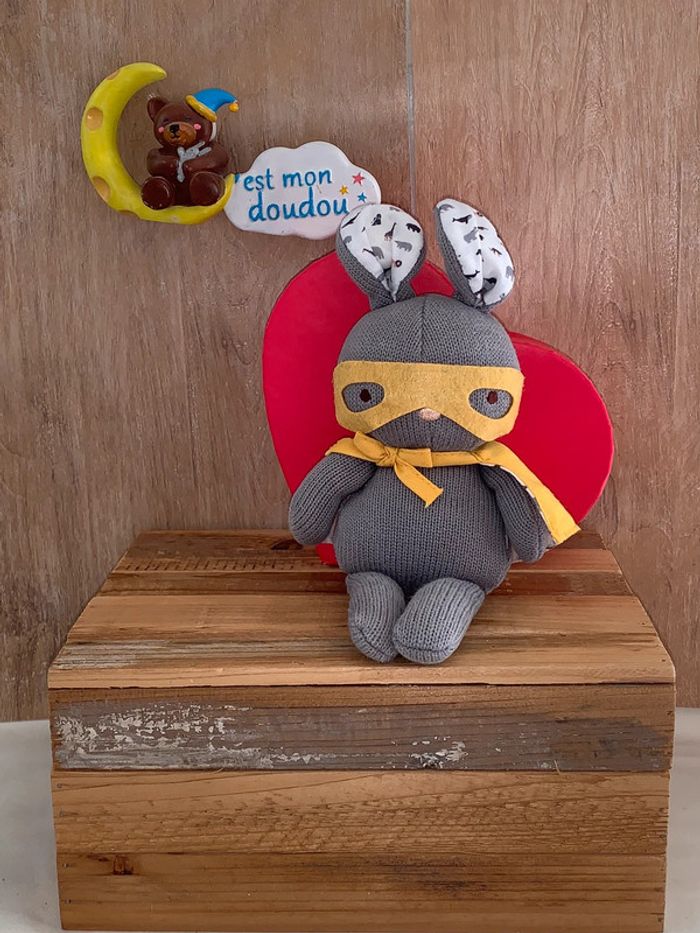 BC61 doudou lapin 🐰 Monoprix