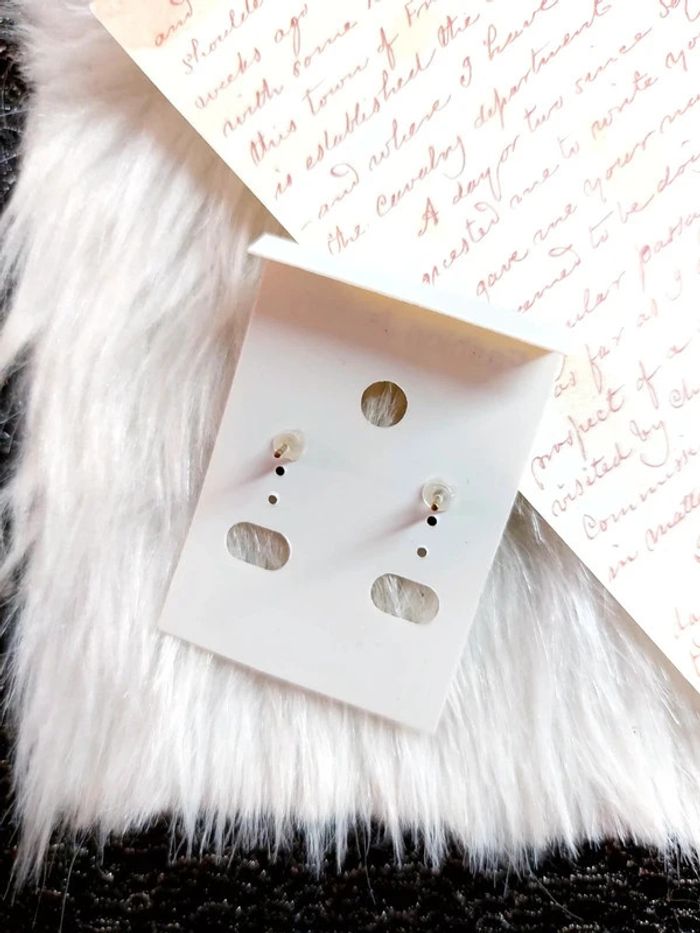 boucles d'oreilles puces hibou doré - photo numéro 4