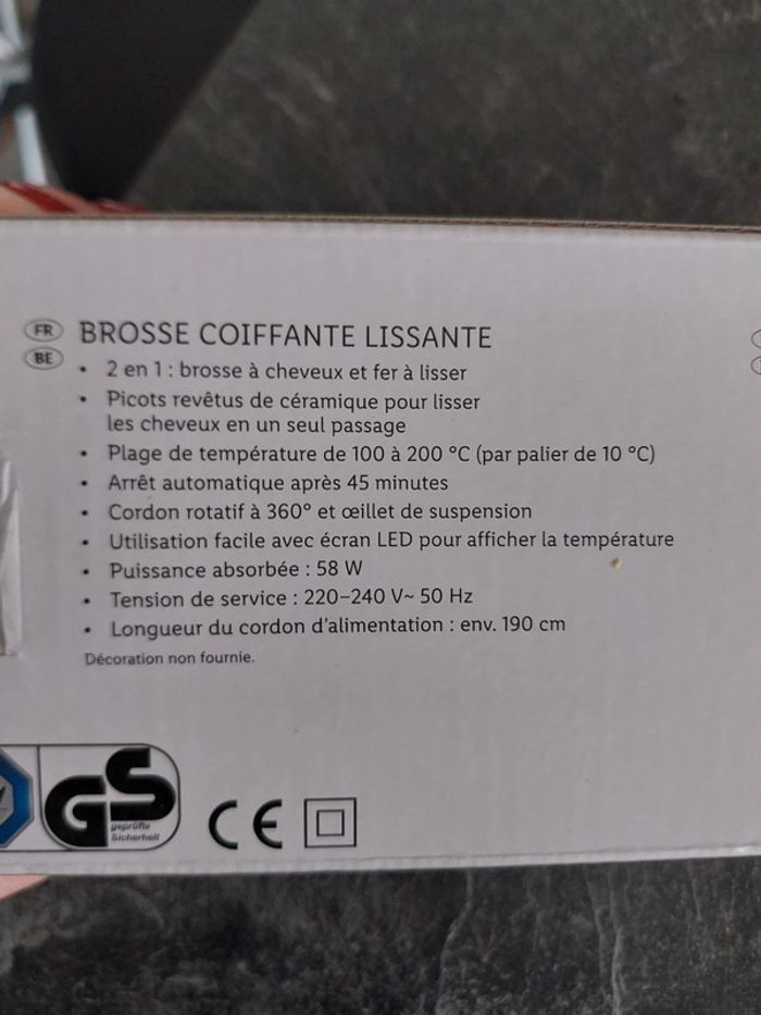 Brosse lissante silvercrest neuf - photo numéro 6