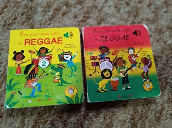 Lot de 2 livres musique reggae