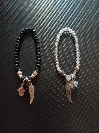 2 bracelets ange