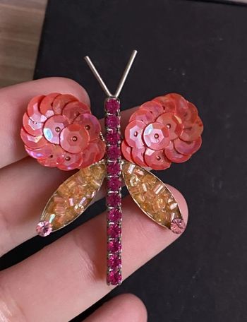 Broche papillon