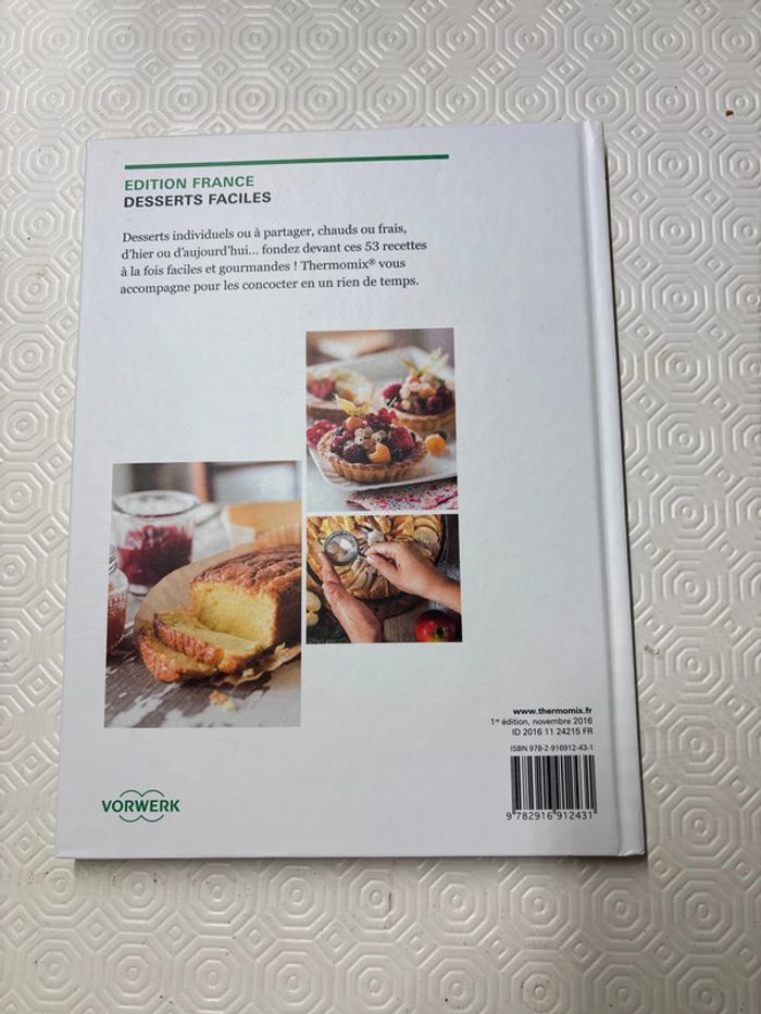 Livre Thermomix desserts faciles - photo numéro 3