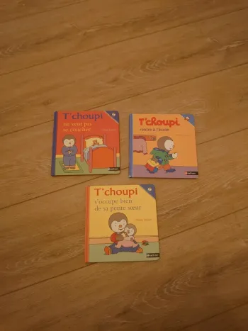 Lot 3 livres T'choupi