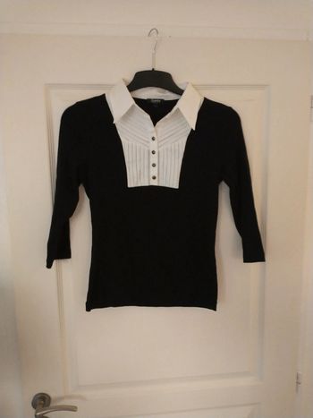 Joli pull manche 3/4 de marque zamba taille 1 s