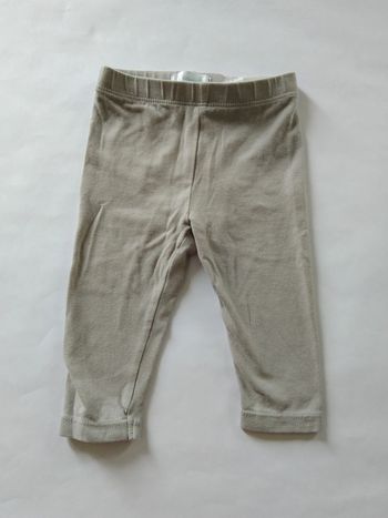legging uni gris okaidi fille 6 mois