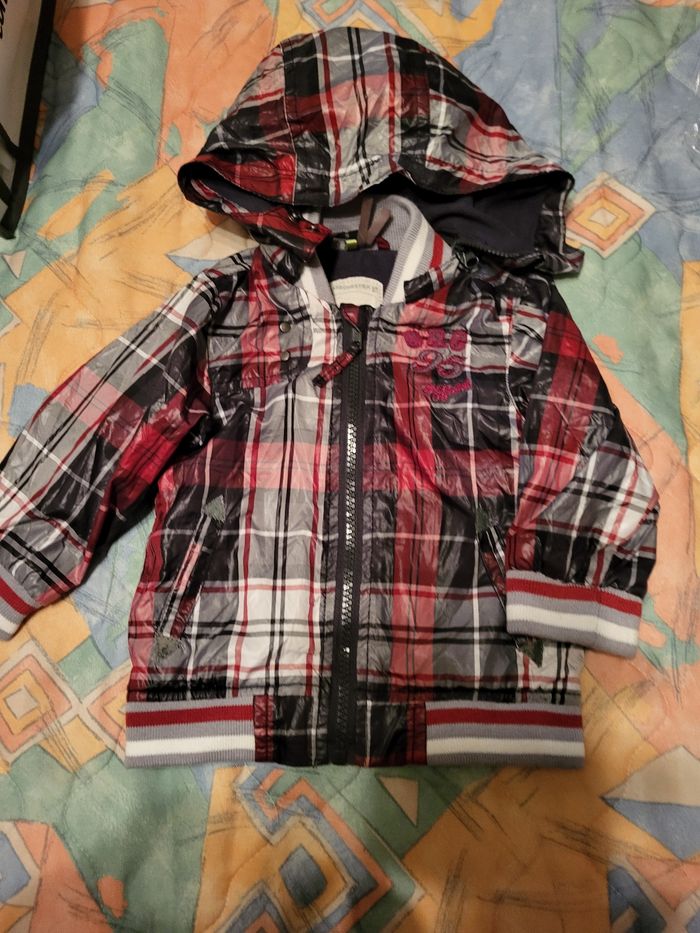 Lot babygros blouson garçon 9 mois - photo numéro 5