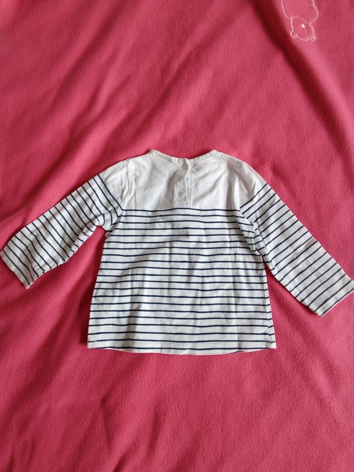 T-shirts a manches fille de 18 mois - photo numéro 4