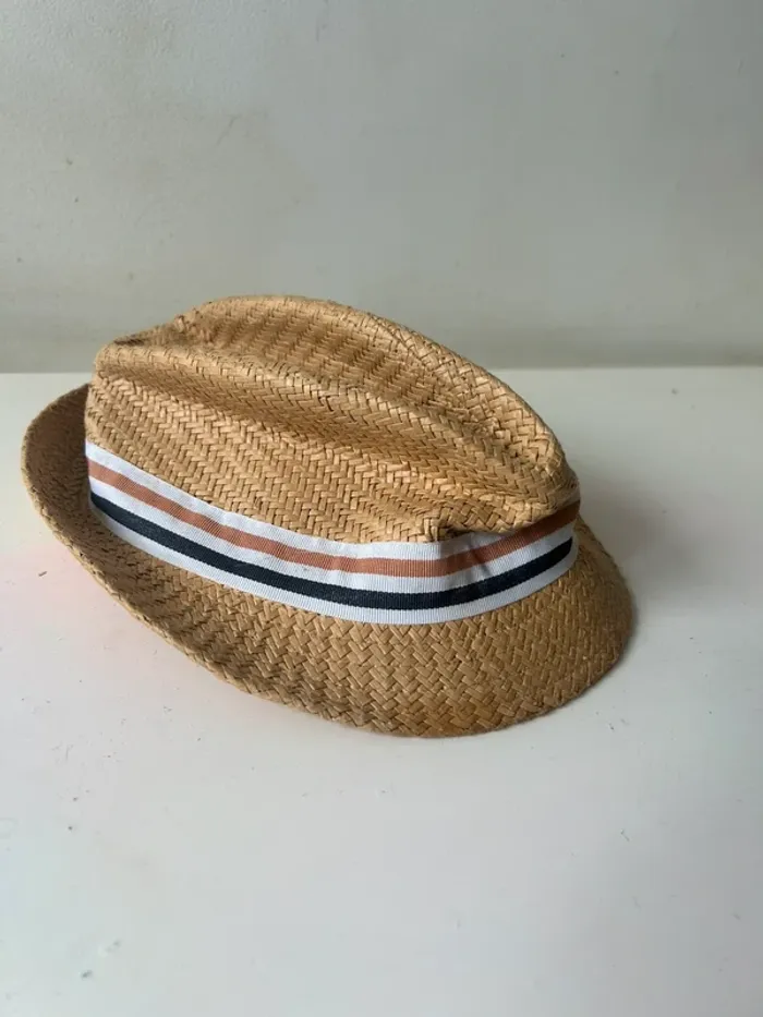 Petit chapeau de paille Orchestra 12-18 mois
