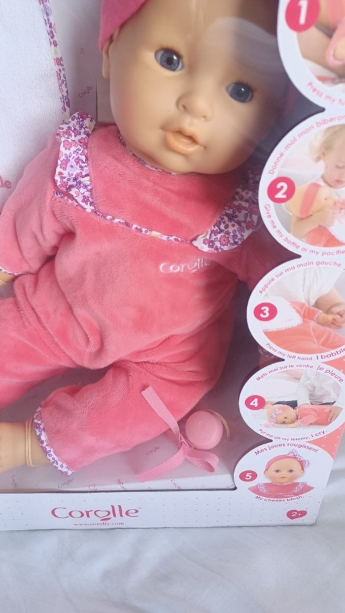 Grand poupon 42 cm,Lila chérie Corolle - photo numéro 2