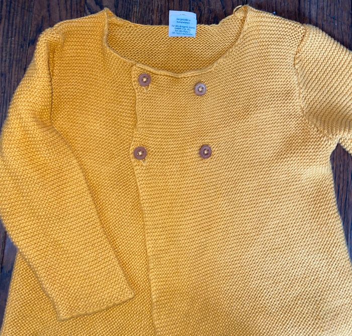 Gilet coton Alana  Taille 68 cm (taille grand) - photo numéro 2